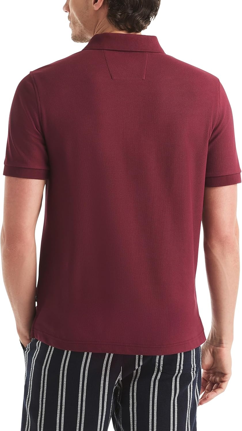 image:imageNautica Mens Performance Jersey PoloOcean Garnet