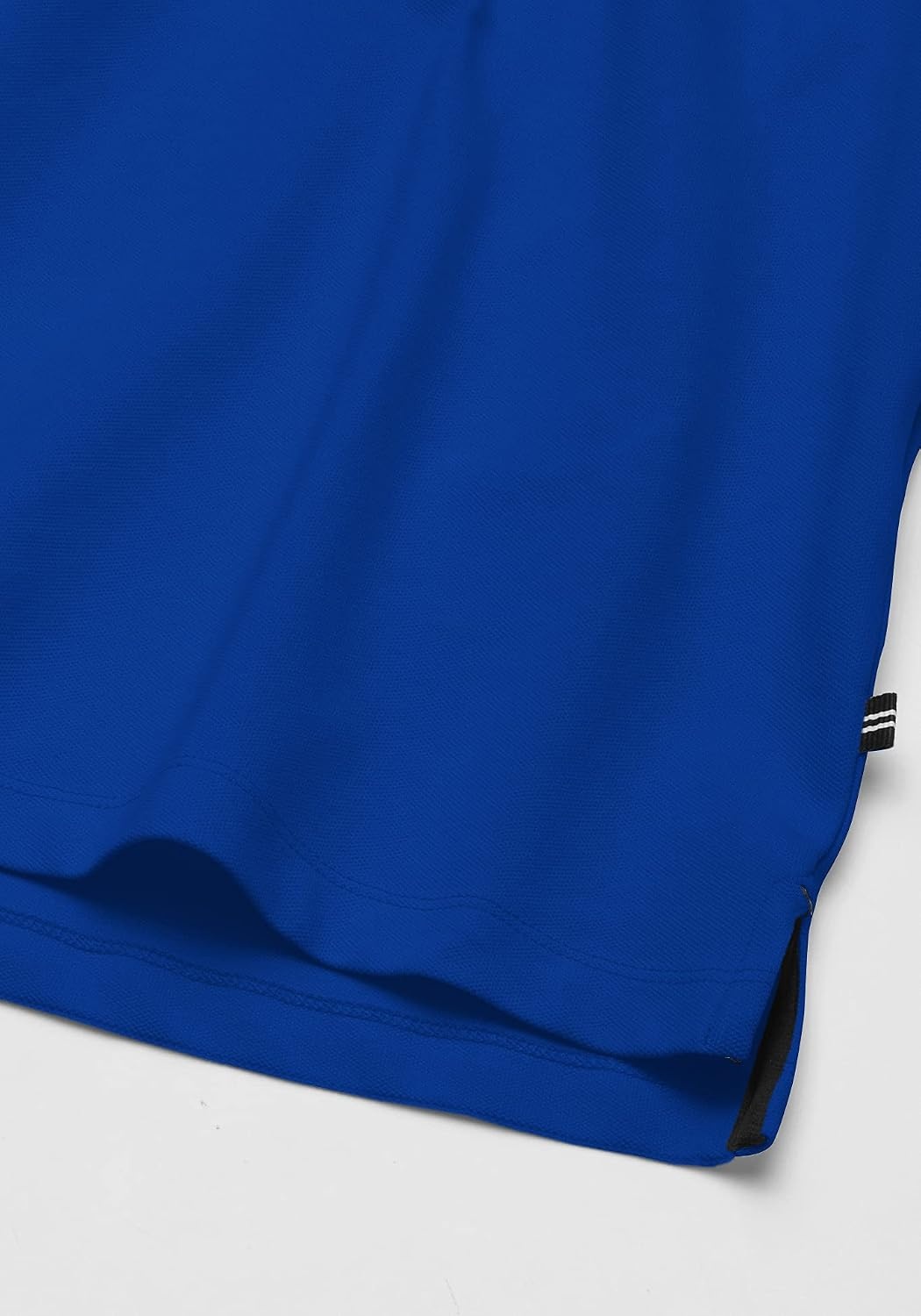 image:imageNautica Mens Short Sleeve Solid Stretch Cotton Pique Polo ShirtBright Cobalt