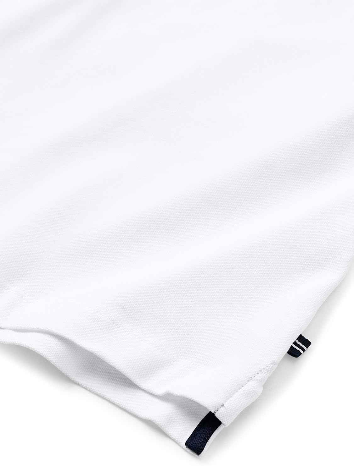 image:imageNautica Mens Short Sleeve Solid Stretch Cotton Pique Polo ShirtBright White