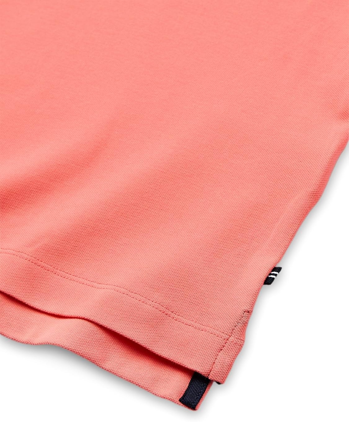 image:imageNautica Mens Short Sleeve Solid Stretch Cotton Pique Polo ShirtPale Coral
