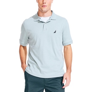 Nautica Men’s Men’s Classic Fit Interlock Polo(Jade Frost)
