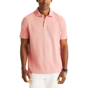 Nautica Men’s Nautica Men’s Short Sleeve Polo Shirt(Mauve Glow)