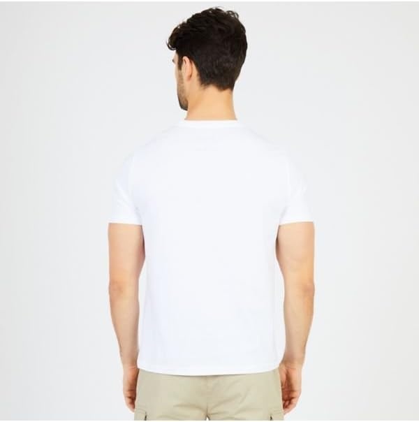 image:imageNautica Mens Short Sleeve Solid Crew Neck TShirt ShirtBright White