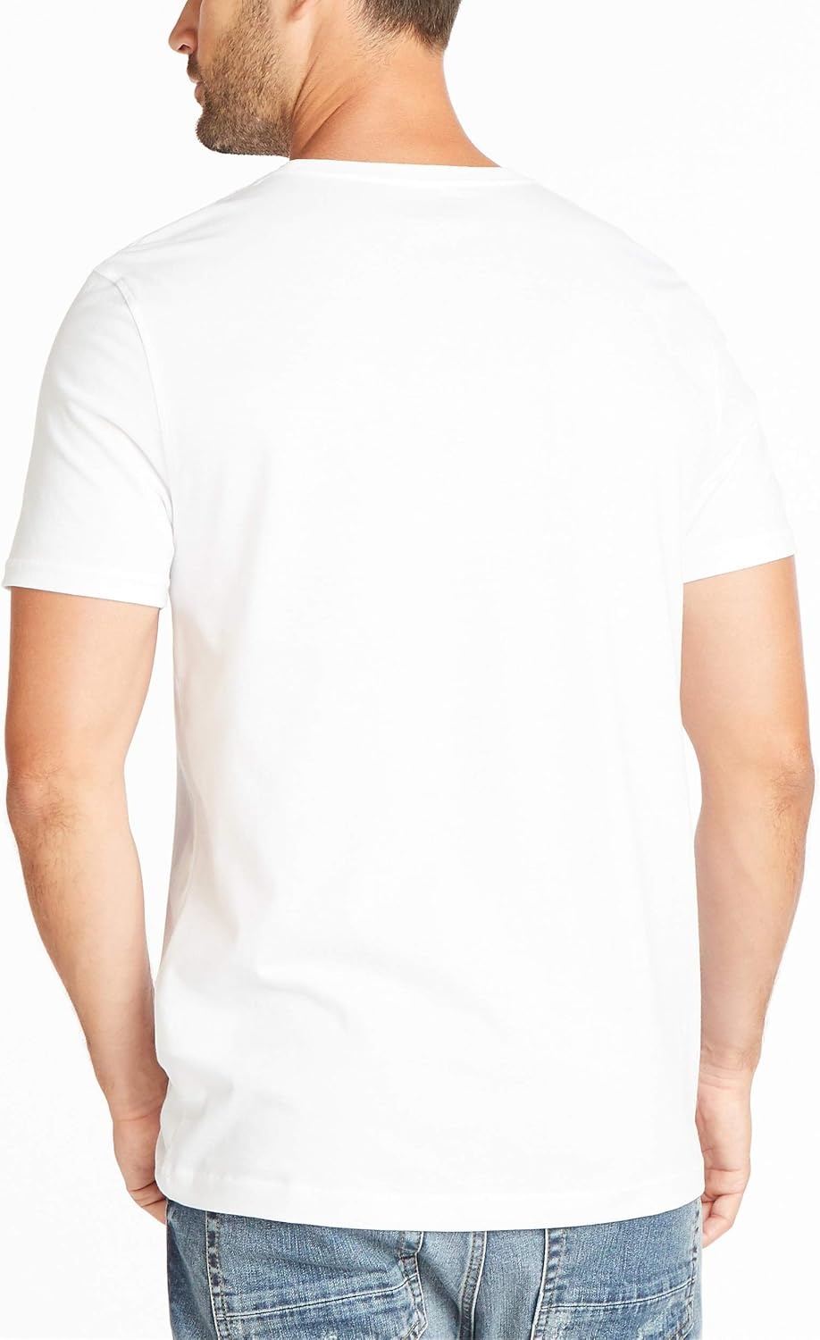 image:imageNautica Mens Short Sleeve Solid Crew Neck TShirt ShirtBright White Solid