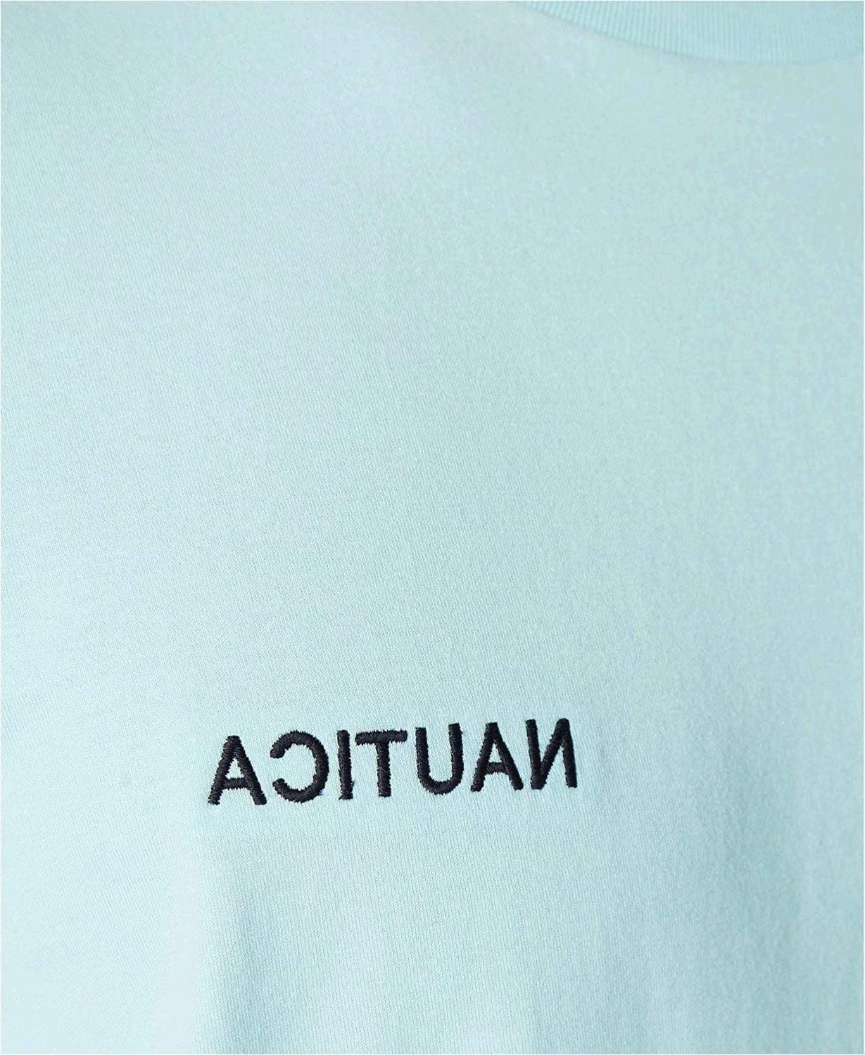 image:imageNautica Mens Short Sleeve Solid Crew Neck TShirt ShirtHarbor Mist