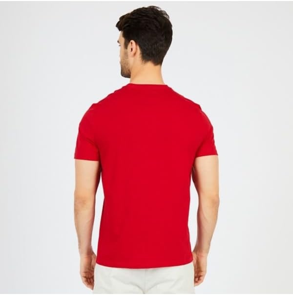 image:imageNautica Mens Short Sleeve Solid Crew Neck TShirt ShirtNautica Red