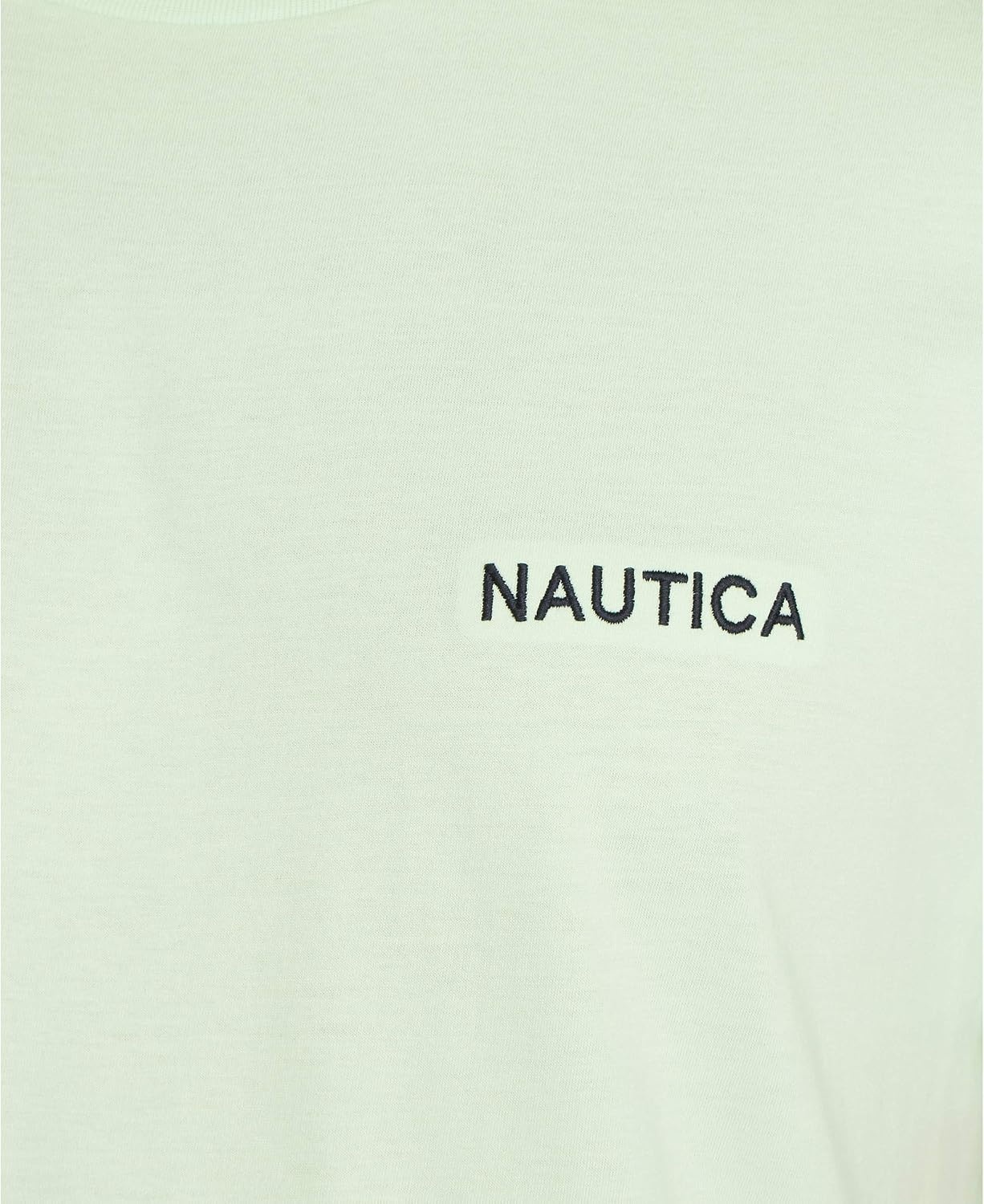 image:imageNautica Mens Short Sleeve Solid Crew Neck TShirt ShirtPatina Green Solid