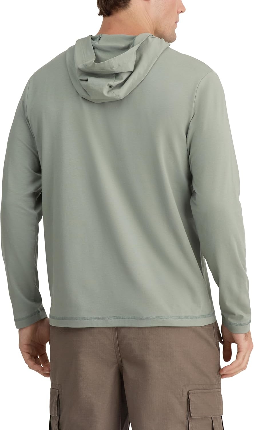 image:imageNautica Mens LongSleeve Elevated Deck Crewneck TShirtSea Spray