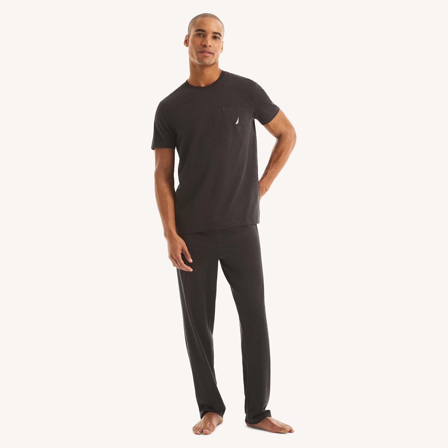 image:imageNautica Mens Short Sleeve Crew Neck TeeTrue Black