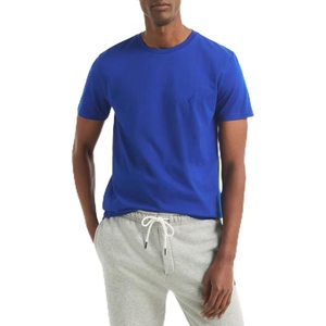 Nautica Men’s Short-Sleeve Deck Crewneck T-Shirt(Harbor Rain)